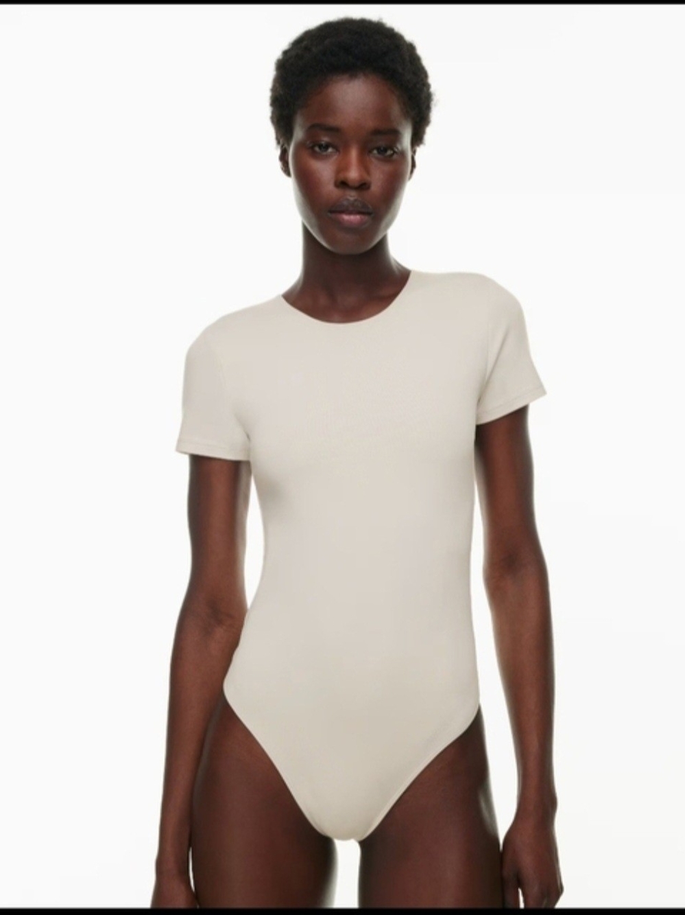 Babaton Short-Sleeve Crewneck Bodysuit - Aritzia